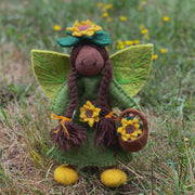 Himalayan Felt Co - Fairy Of The Forest Xl Goldie Sunflower Fairy