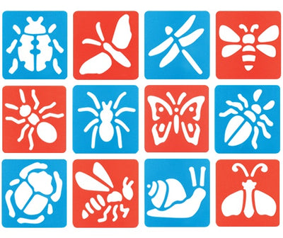 Zart - Stencils Minibeast 12 Piece