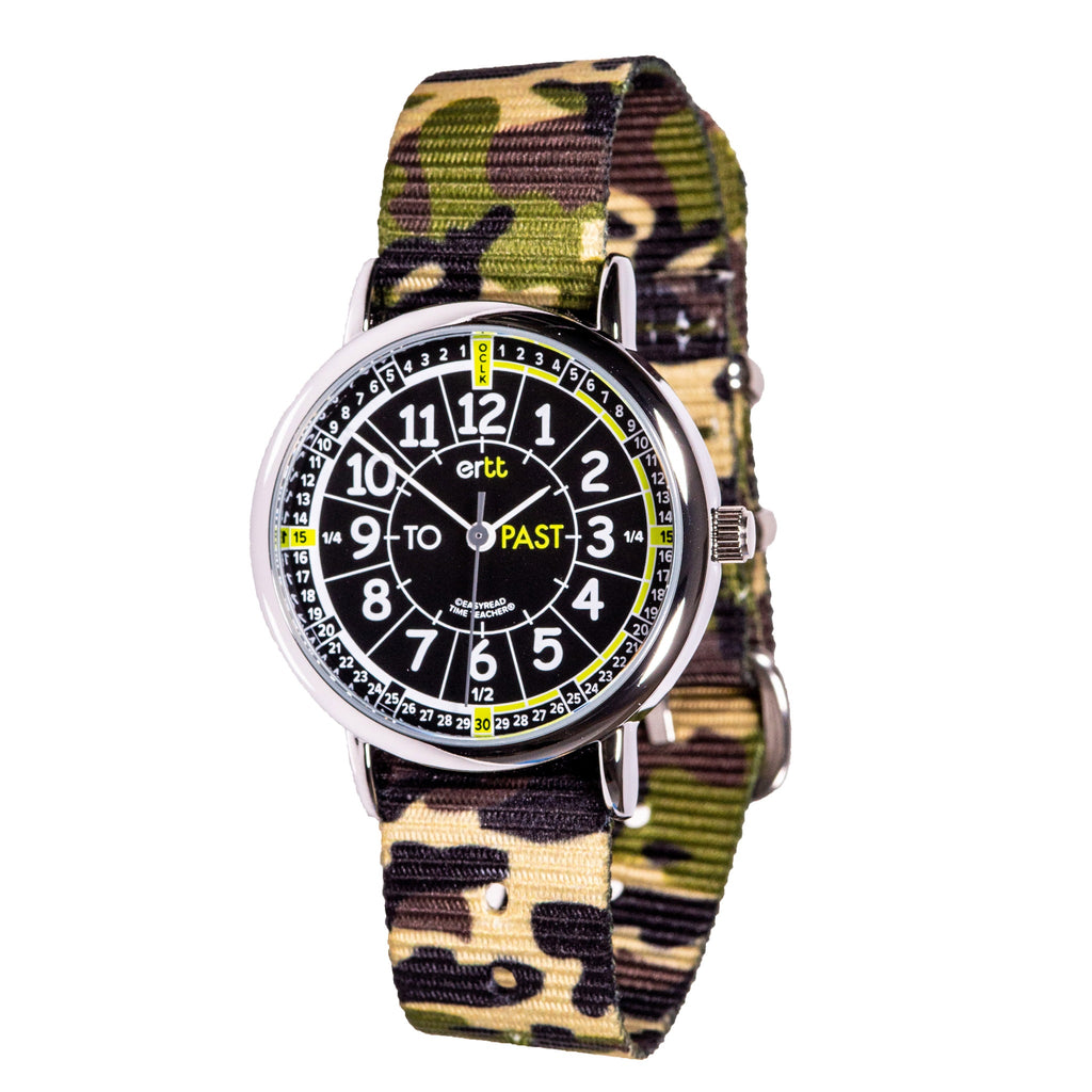 EasyRead Time Teacher - Watch Green Camo Strap