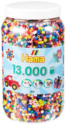 Hama - Beads Tub 13000 Piece Bold Mix