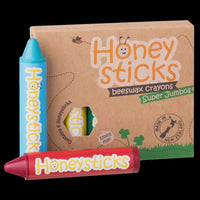 Honeysticks - Beeswax Crayons Super Jumbos 16 piece