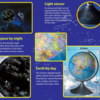 Brainstorm Toys - 2 In 1 Globe Earth And Constellations