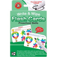 LCBF - Write And Wipe Flash Cards Preschool Skills