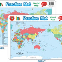 LCBF - Practise Mat World Map