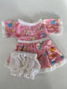Dolls 4 Tibet - Dolls Clothes Small Short Sleeve Dress And Bloomers