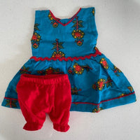 Dolls 4 Tibet - Dolls Clothes Large Sleeveless Dress & Bloomers