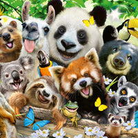 Ravensburger - Puzzle 300 piece Wildlife Selfie