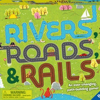 Ravensburger - Board Game Rivers Roads & Rails