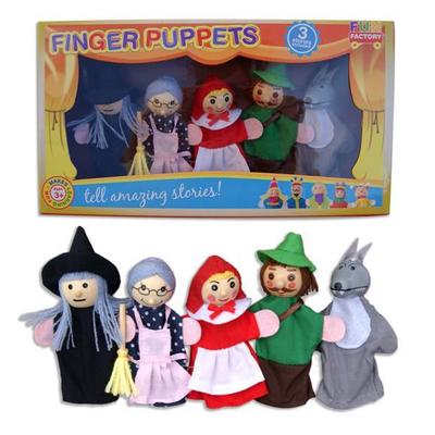Fun Factory - Finger Puppets Red Riding Hood