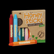 Honeysticks - Beeswax Crayons Thins 8 piece