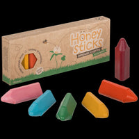 Honeysticks - Beeswax Crayons Triangles 10 piece