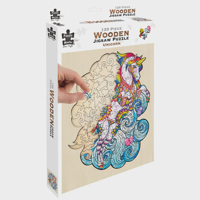 Puzzle Master - Wooden Jigsaw Puzzle Unicorn