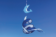Harlequin Toys - Windsock Twirl Dolphin