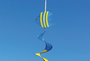 Harlequin Toys - Windsock Twirl Angel Fish