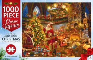 Hinkler - Puzzle 1000 Piece The Night Before Christmas